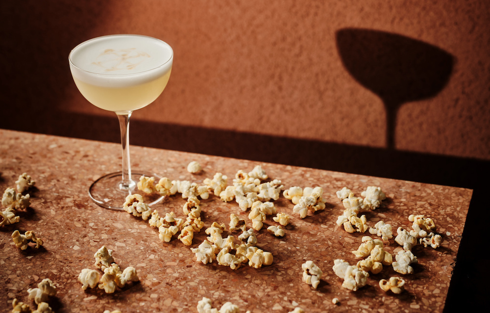 El Siete Cocktail + Popcorn